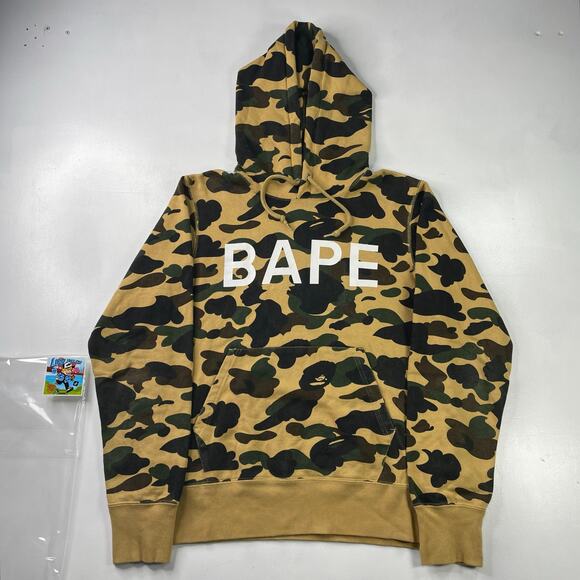 BAPE 1st Camo Pullover Hoodie Size M - Picture 1 of 7